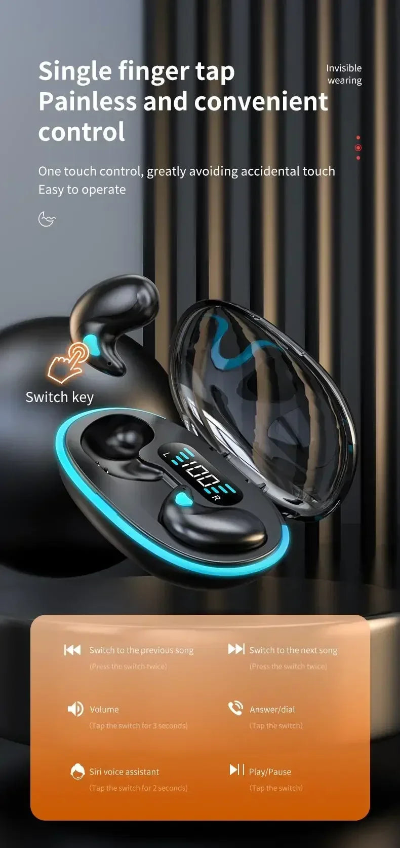 Wireless Sleep Earphone