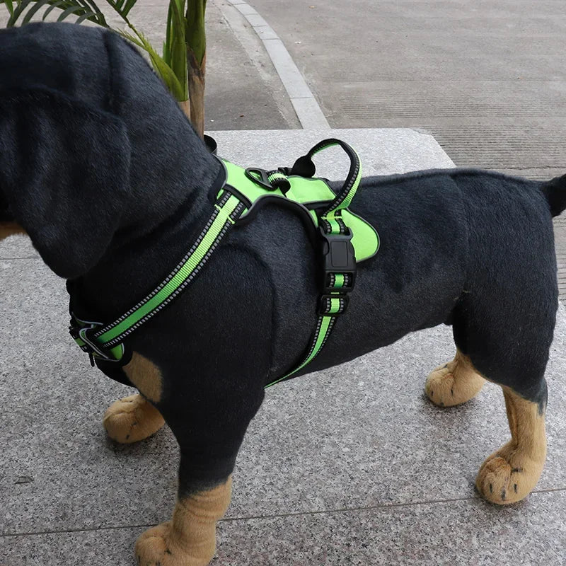 GripEase: Breathable No-Pull Pet Harness Vest