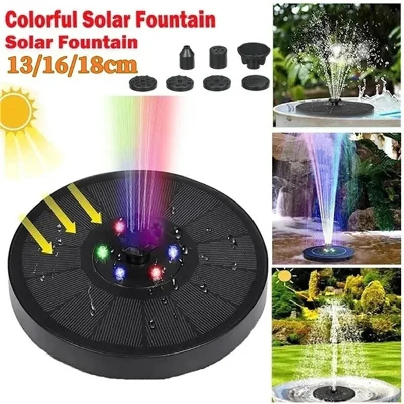 GardenGlow: Solar-Powered Floating Fountain for Bird Baths