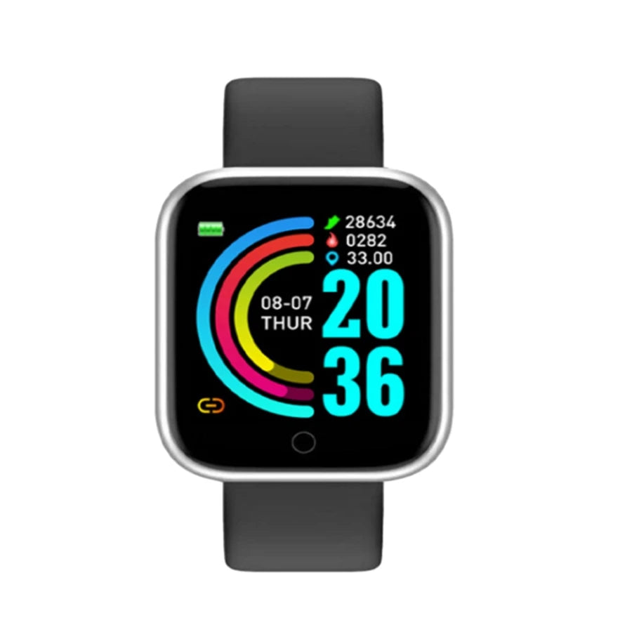 Y68 Smartwatch Fitness Monitor