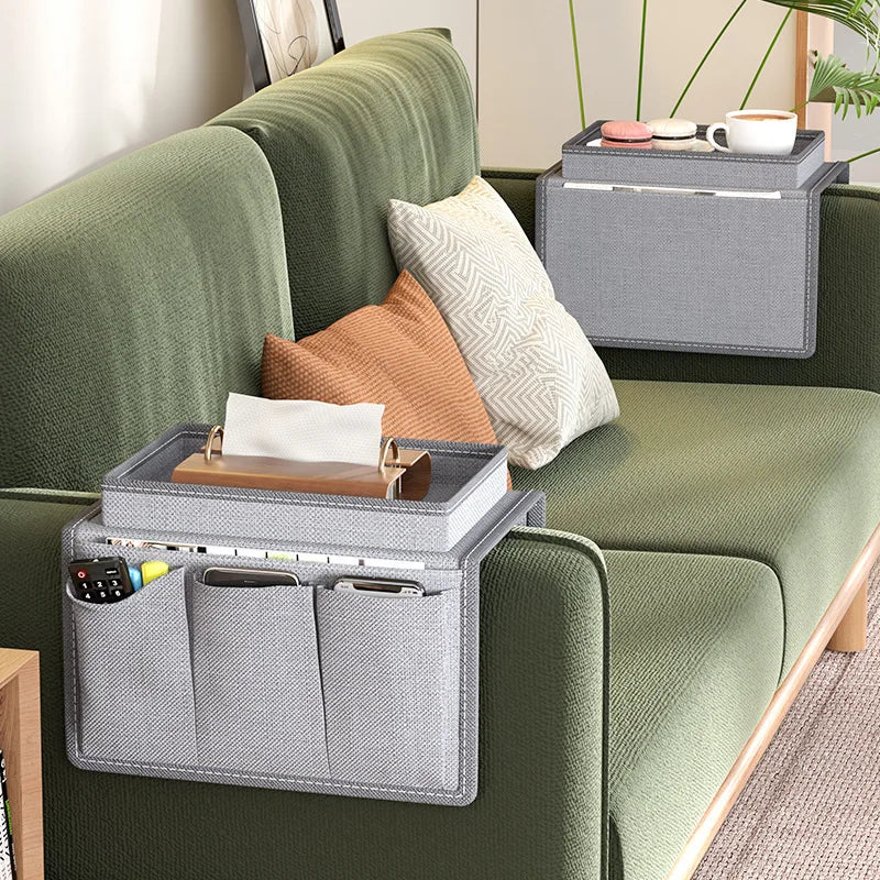 SofaCaddy: Armrest Organizer & Storage Tray