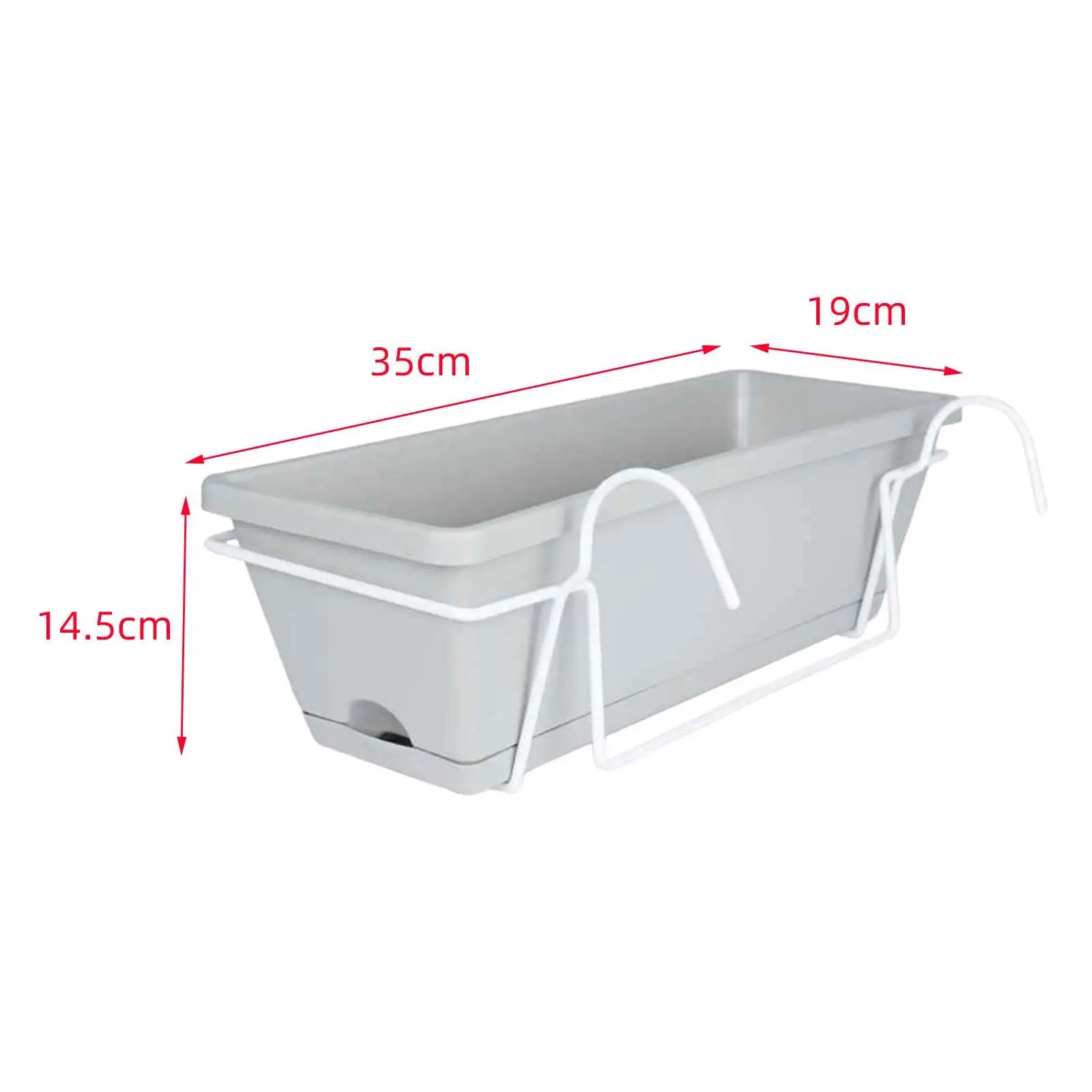 Hanging Balcony & Fence Planter Box