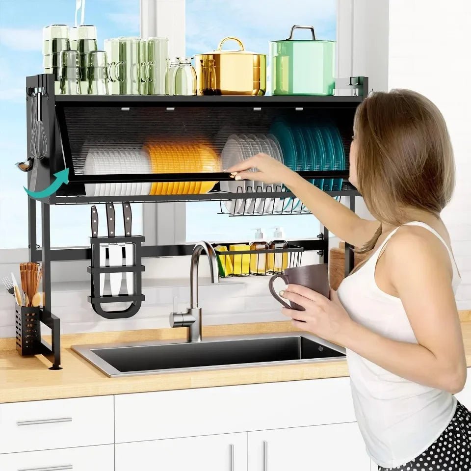 Over Sink Dish Drying Rack